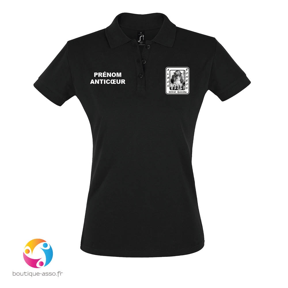 POLO FEMME - ALBCS Échecs grand Quevilly