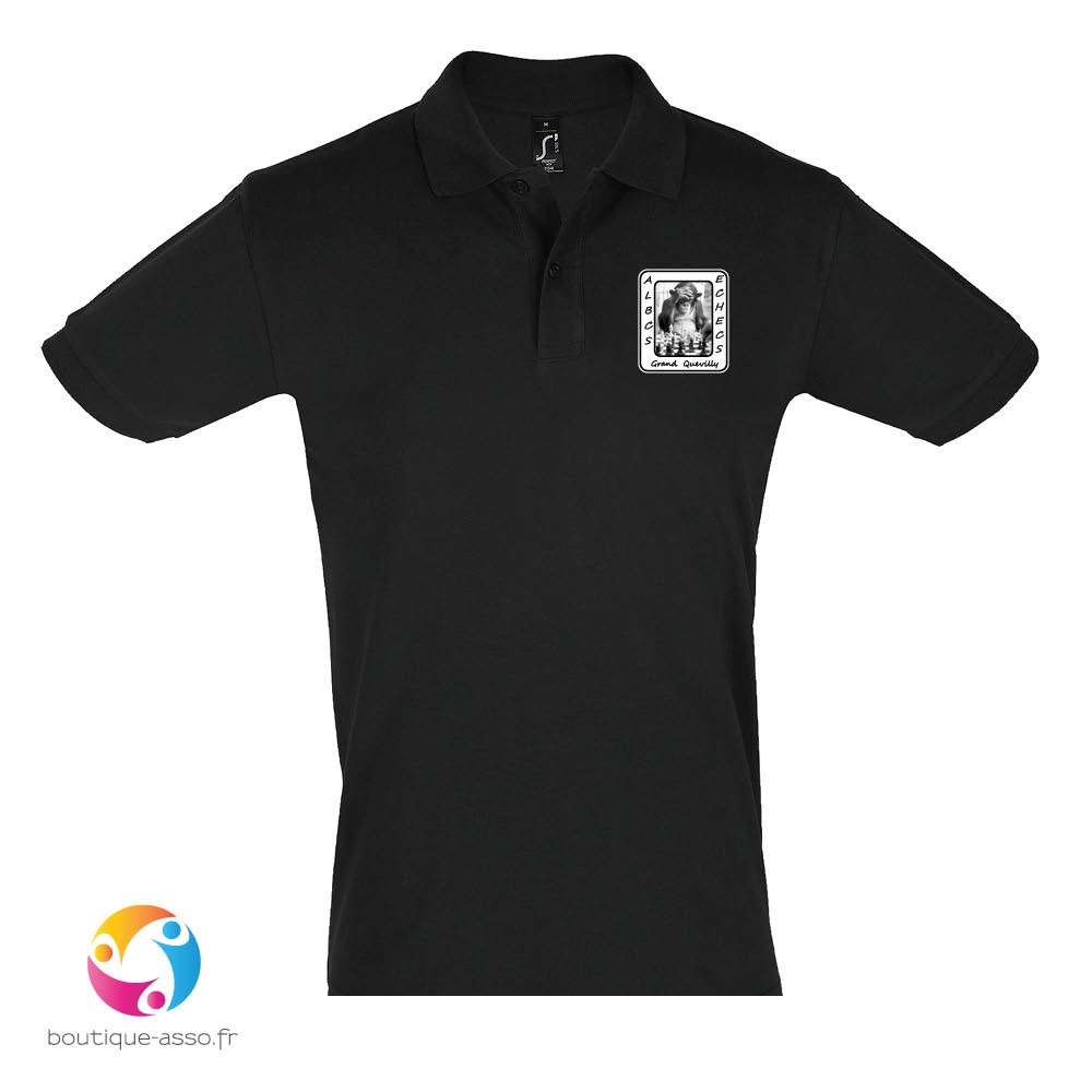 polo homme - ALBCS Échecs grand Quevilly