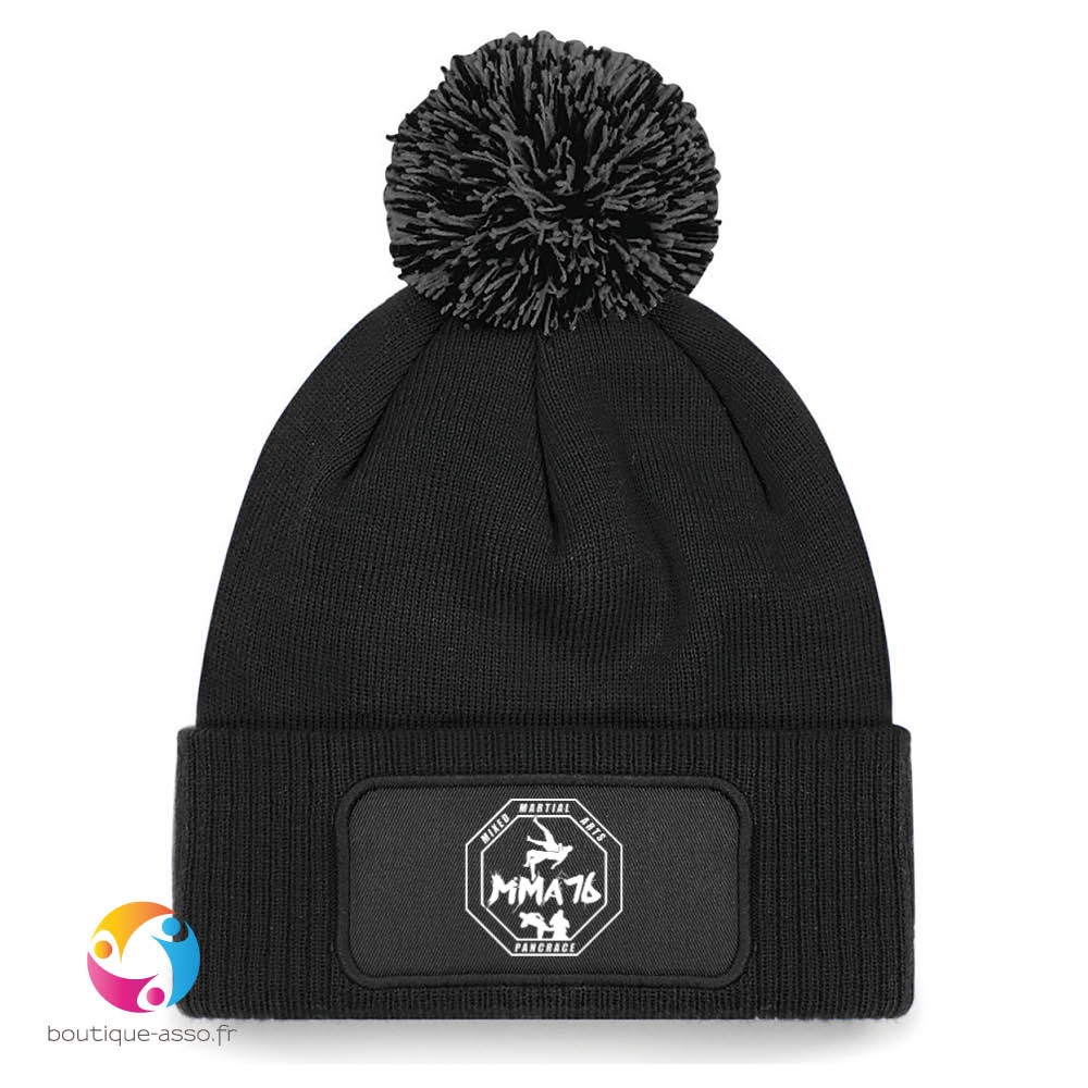 bonnet à pompon patch snowstar® - MMA 76