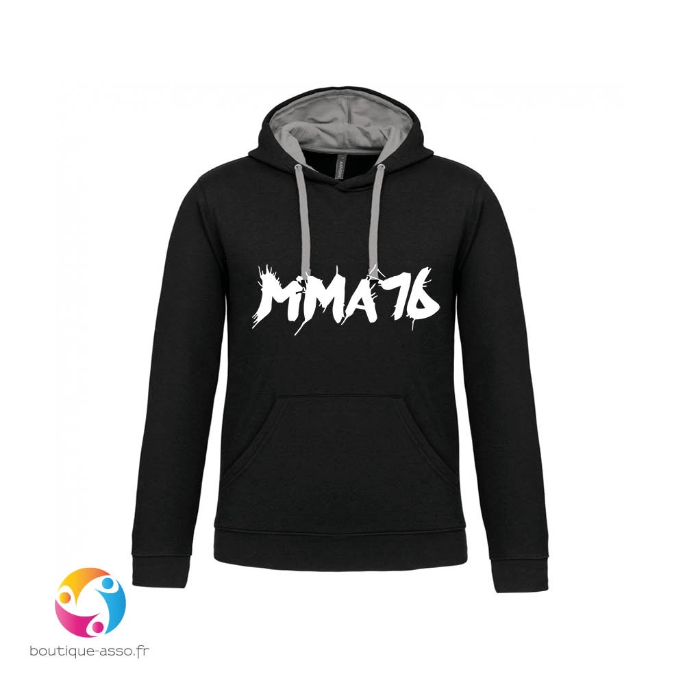 Sweat-shirt capuche Enfant - V2 - MMA 76