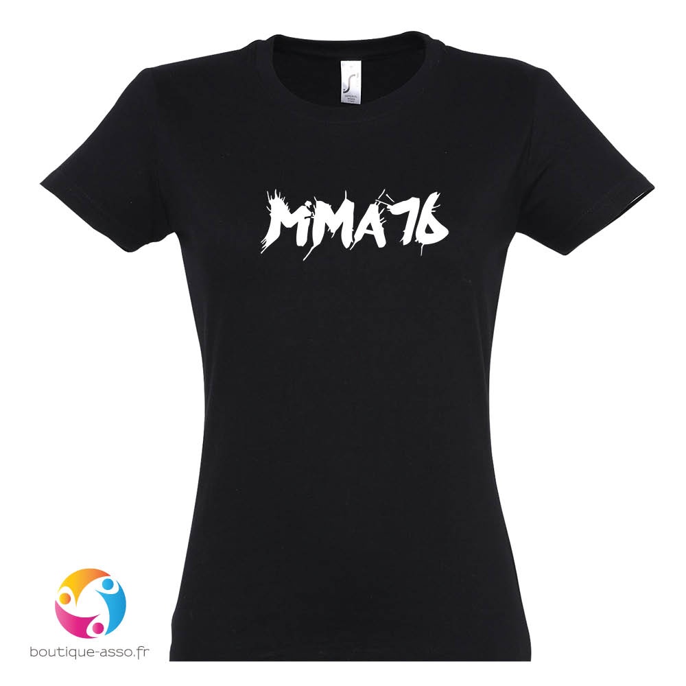 tee-shirt femme coton - V2 - MMA 76