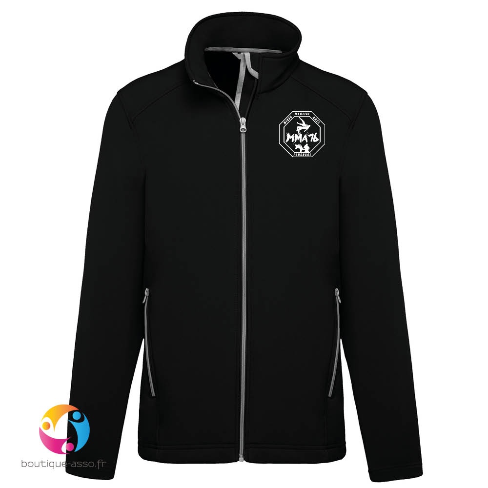 VESTE SOFTSHELL HOMME - MMA 76