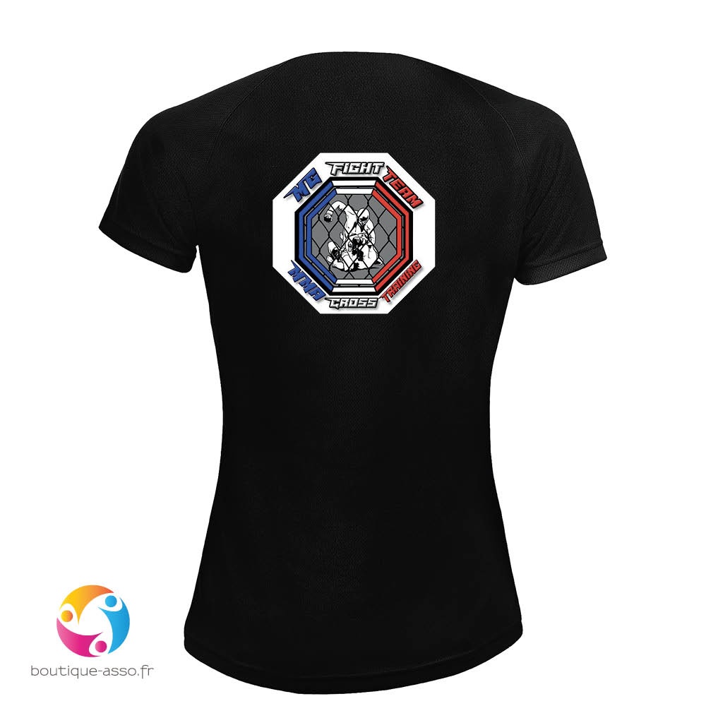 TEE-SHIRT SPORT FEMME - MG Fight Team