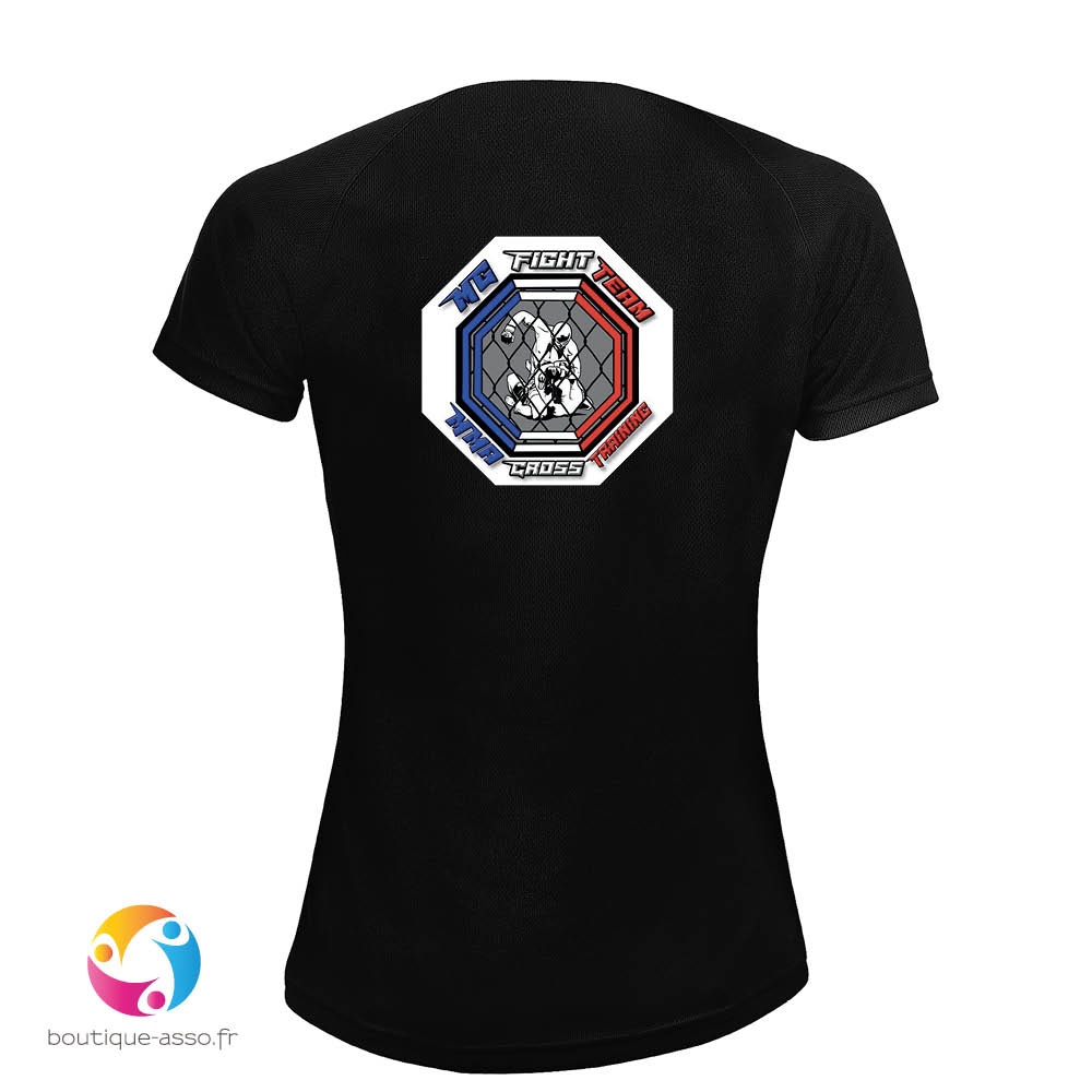 tee-shirt sport femme - MG Fight Team