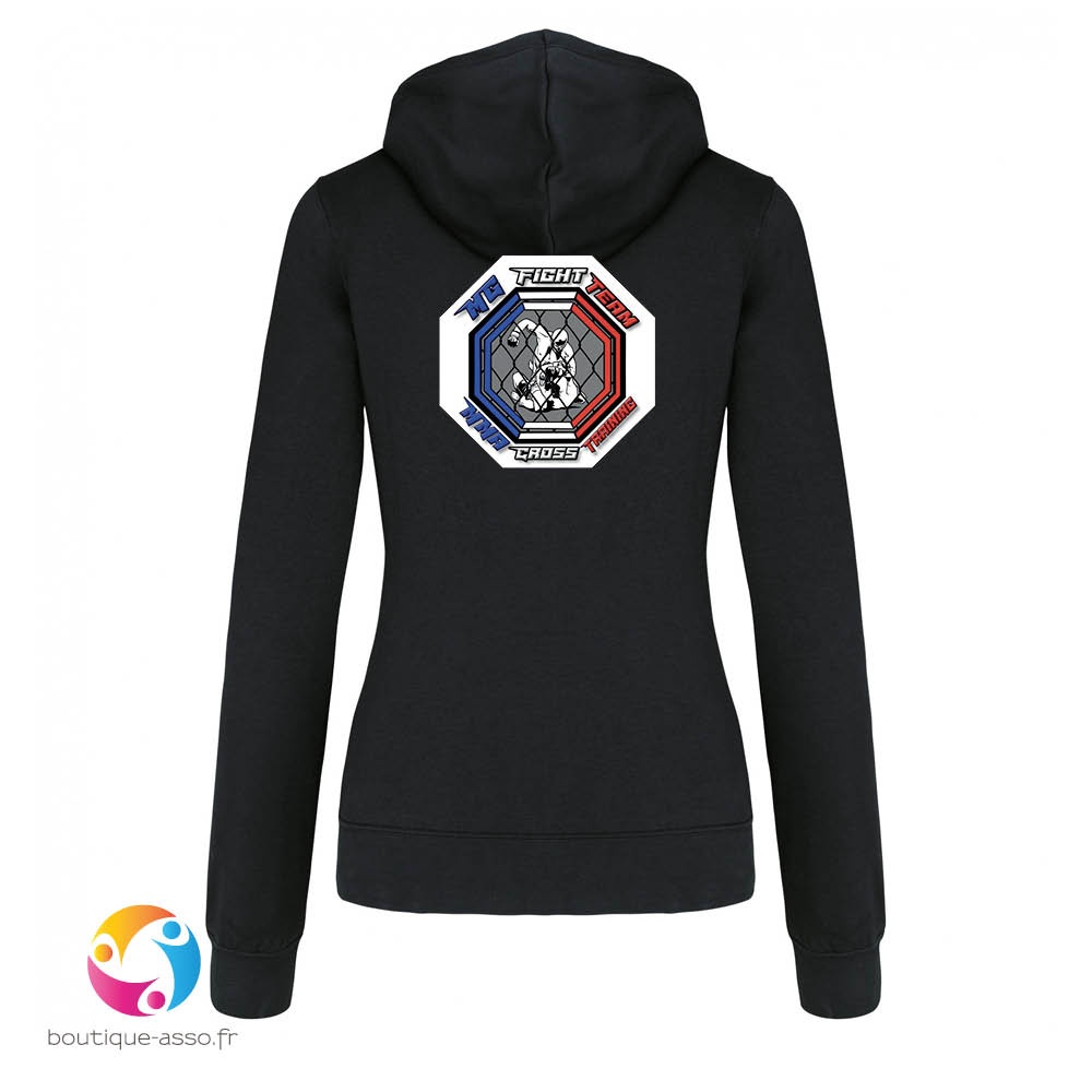 sweat capuche femme - MG Fight Team