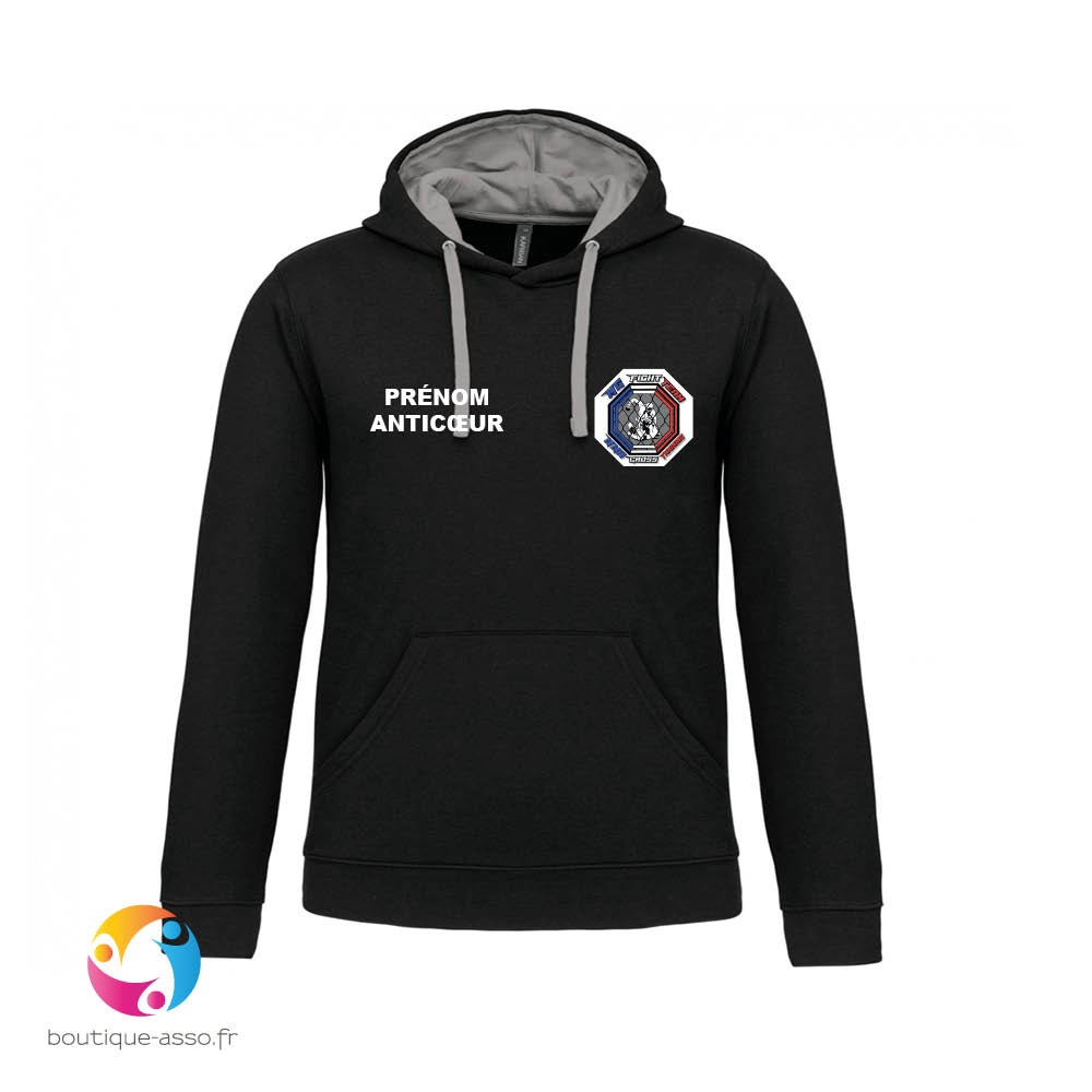 SWEAT CAPUCHE HOMME - MG Fight Team