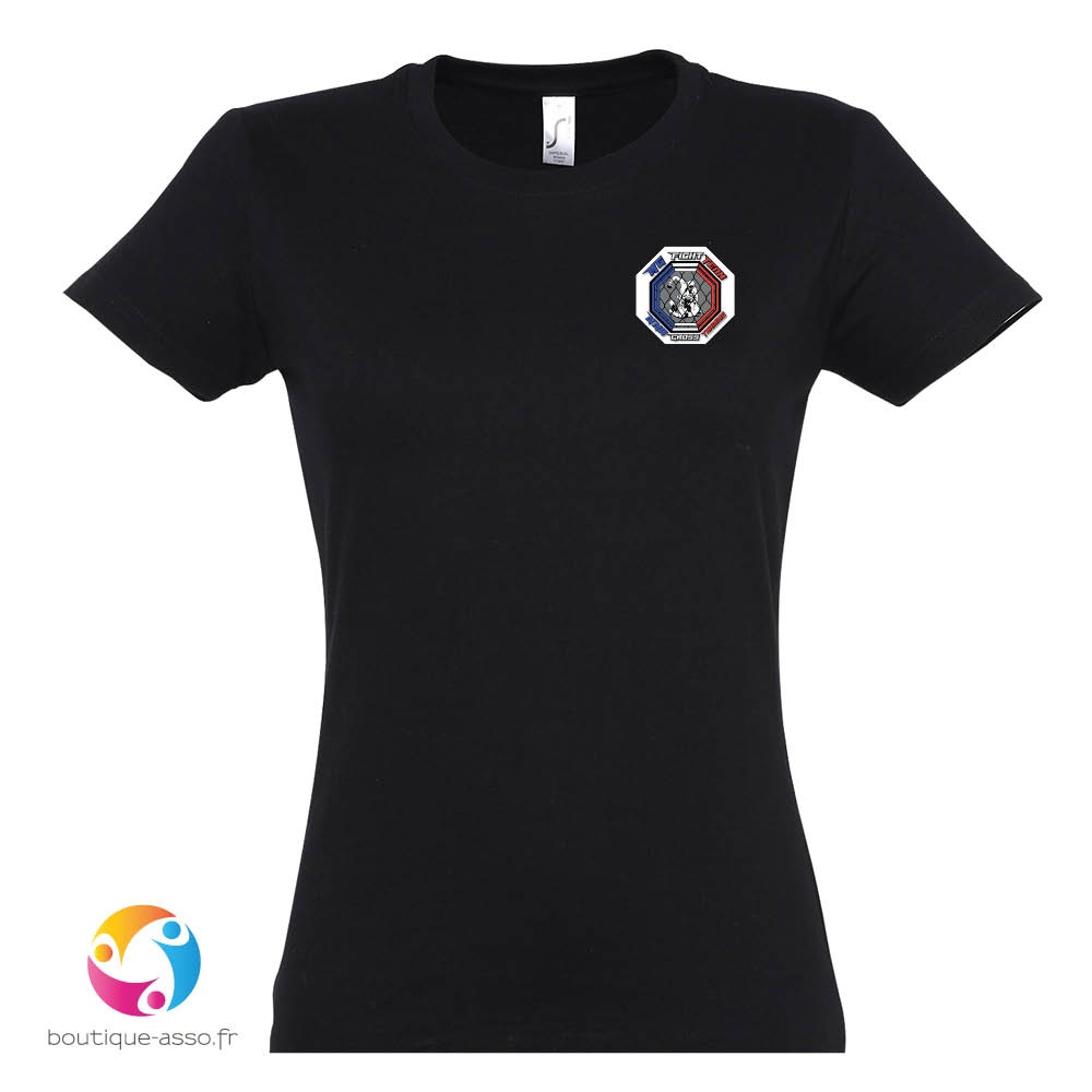 tee-shirt femme coton - MG Fight Team