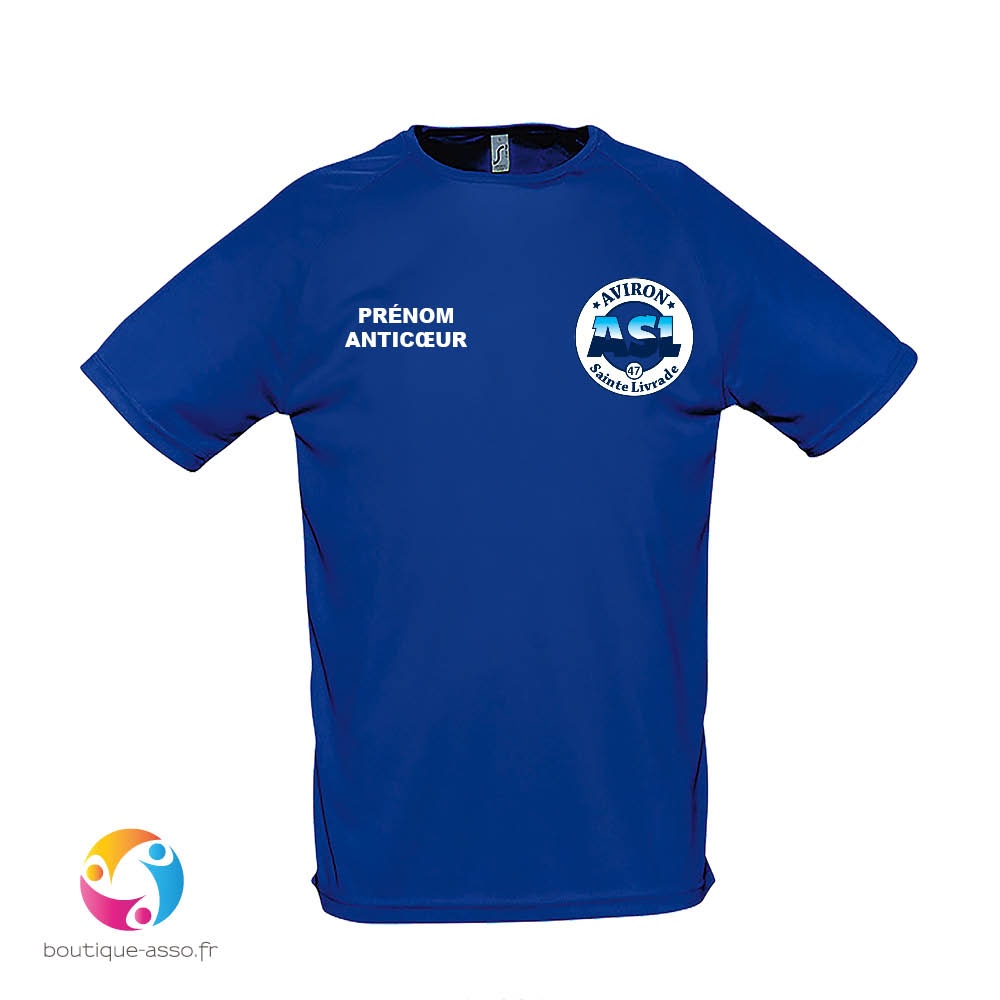 tee-shirt sport homme - AVIRON SAINTE LIVRADE