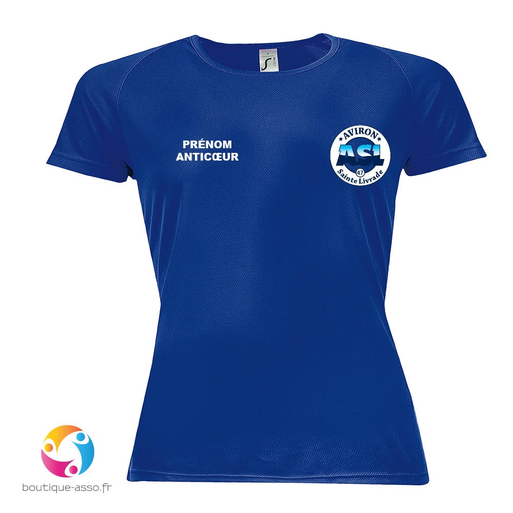 tee-shirt sport femme - AVIRON SAINTE LIVRADE