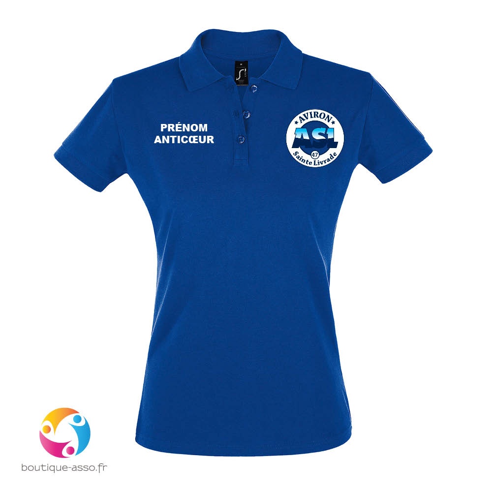 polo femme - AVIRON SAINTE LIVRADE