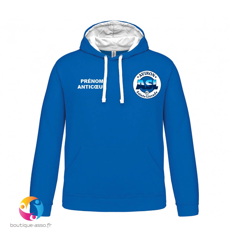SWEAT CAPUCHE HOMME - AVIRON SAINTE LIVRADE