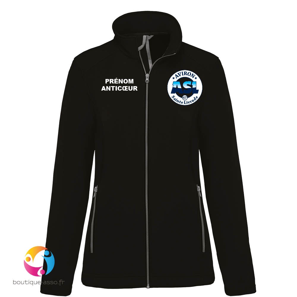 VESTE SOFTSHELL FEMME - AVIRON SAINTE LIVRADE