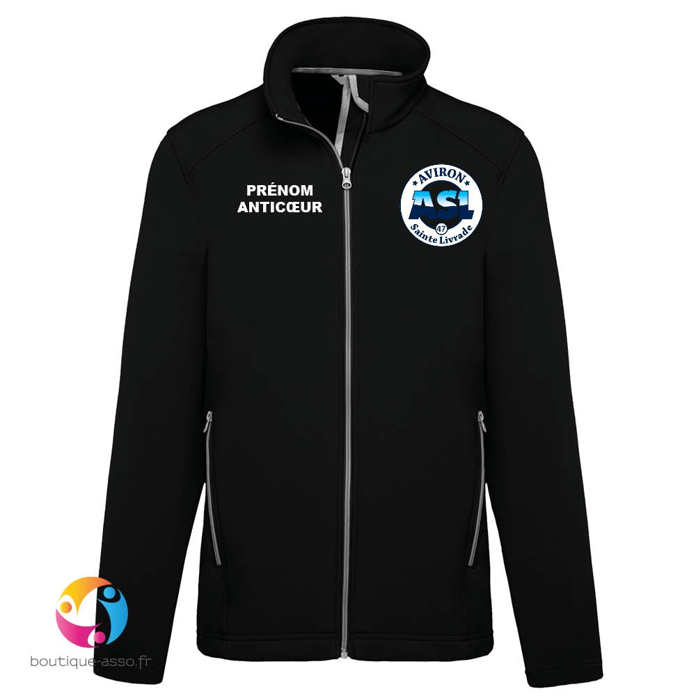 VESTE SOFTSHELL HOMME - AVIRON SAINTE LIVRADE