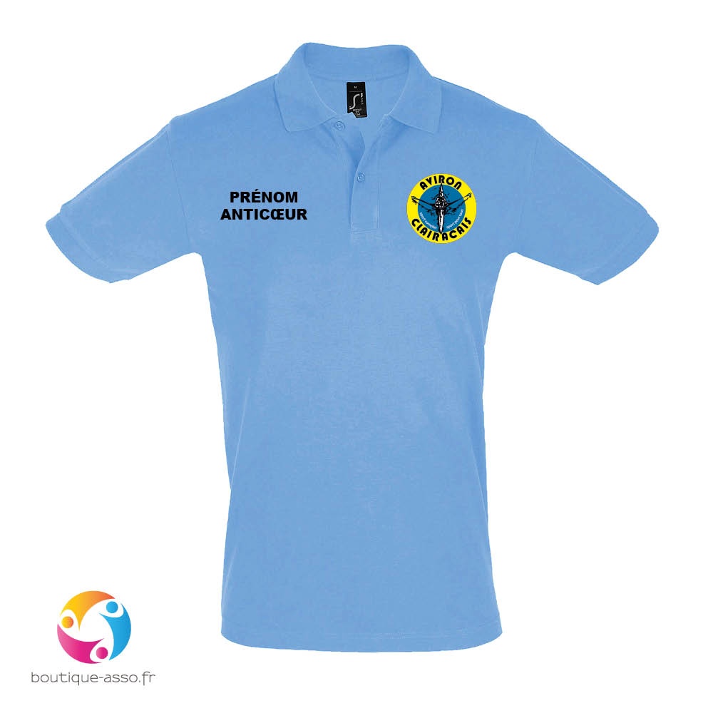 polo homme - Aviron Clairacais