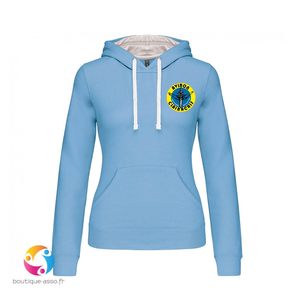 sweat capuche femme