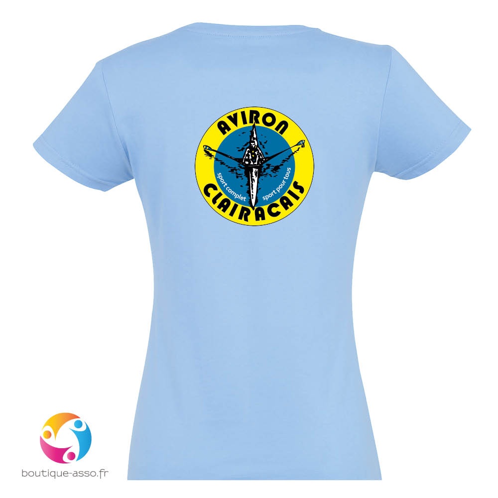 TEE-SHIRT FEMME - Aviron Clairacais