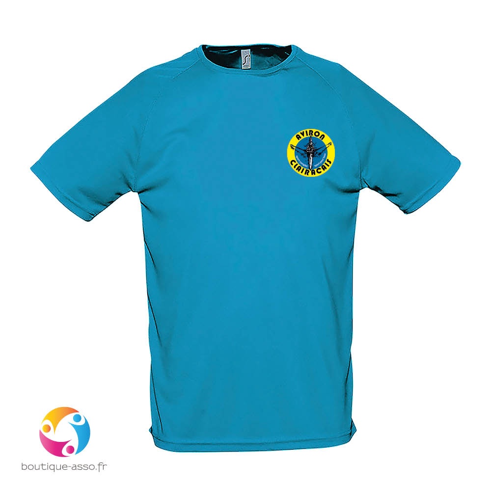 tee-shirt sport enfant - Aviron Clairacais