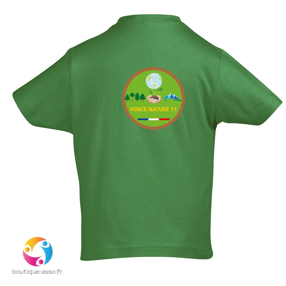 tee-shirt enfant coton - Force Nature 11