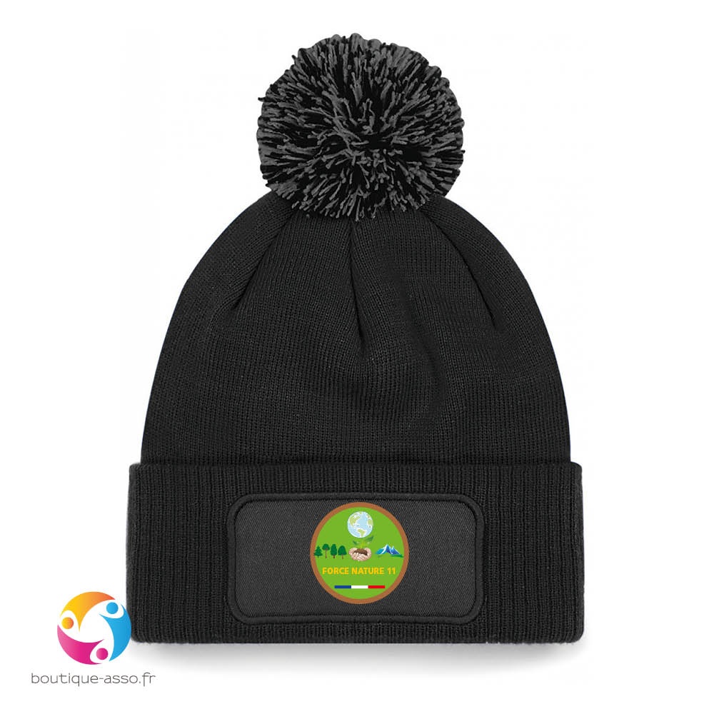 bonnet à pompon patch snowstar® - Force Nature 11