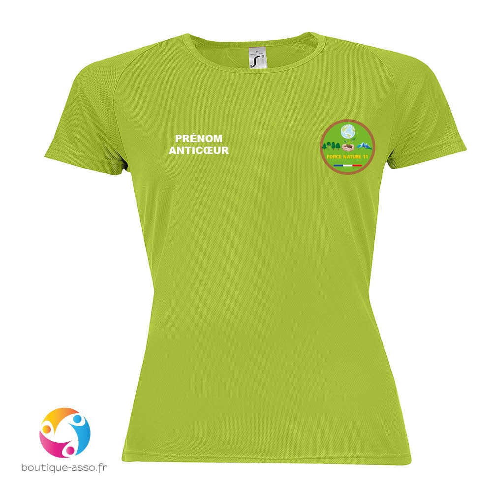 TEE-SHIRT SPORT FEMME - Force Nature 11