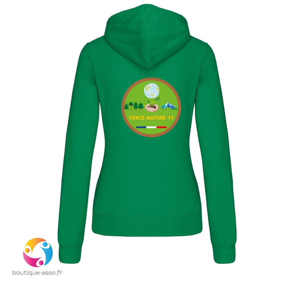 SWEAT CAPUCHE FEMME - Force Nature 11