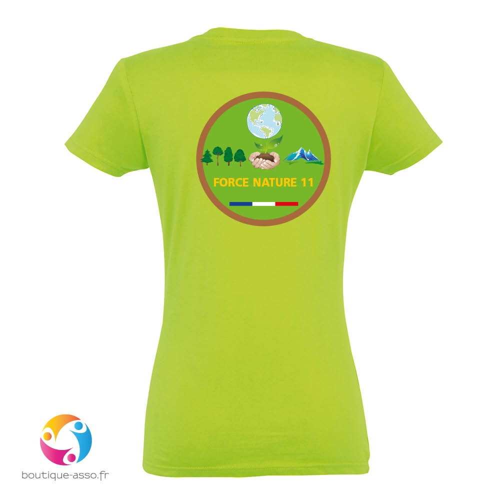 tee-shirt femme coton - Force Nature 11