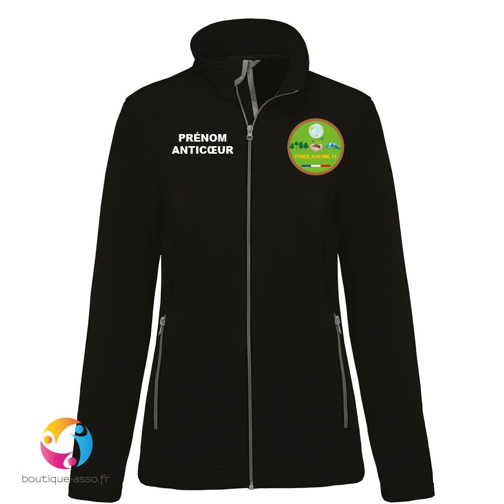 VESTE SOFTSHELL FEMME - Force Nature 11