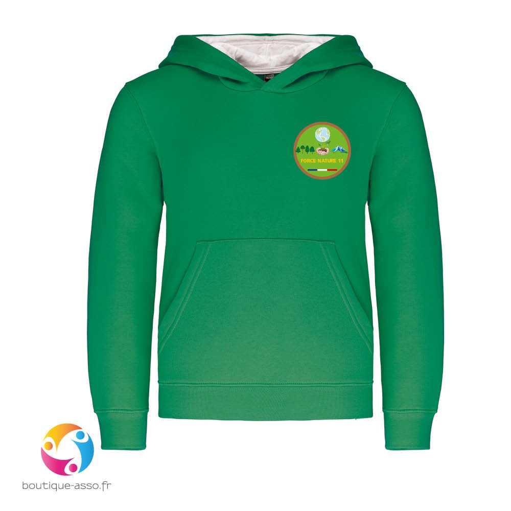 Sweat-shirt capuche Enfant - Force Nature 11