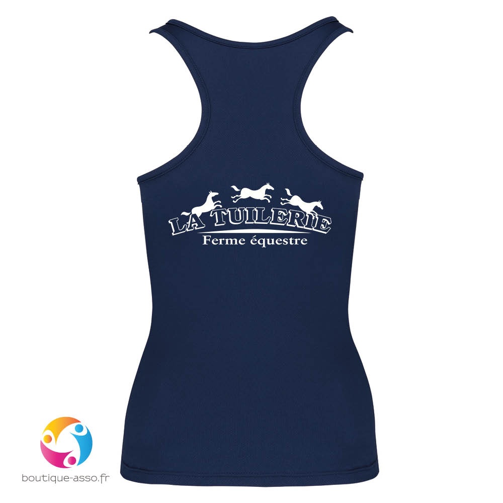 DEBARDEUR SPORT FEMME COEUR ET DOS - CAFET