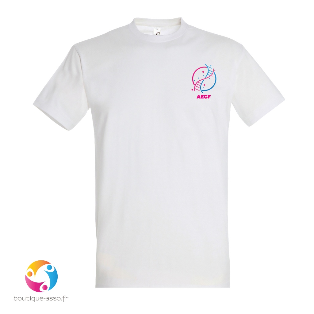 tee-shirt homme coton - Association Enfants CASK France 