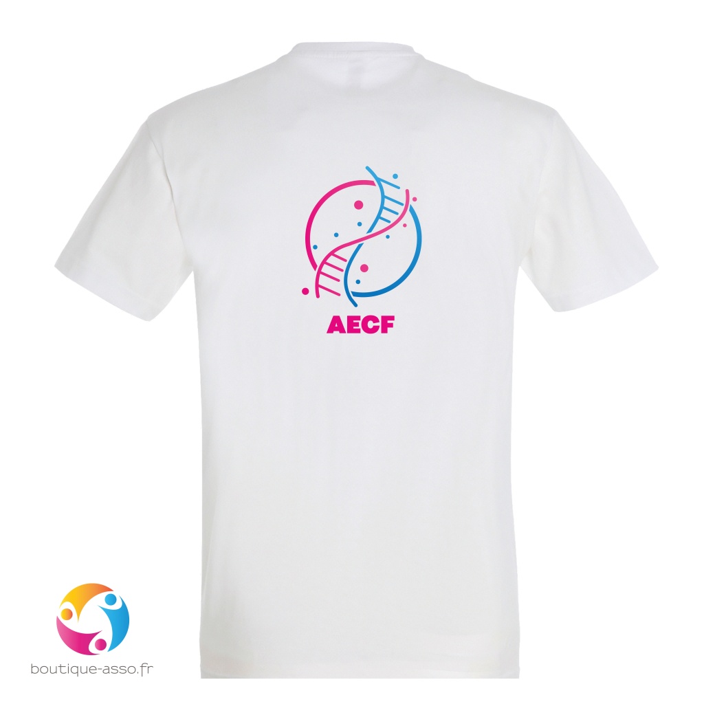 tee-shirt homme coton - Association Enfants CASK France 