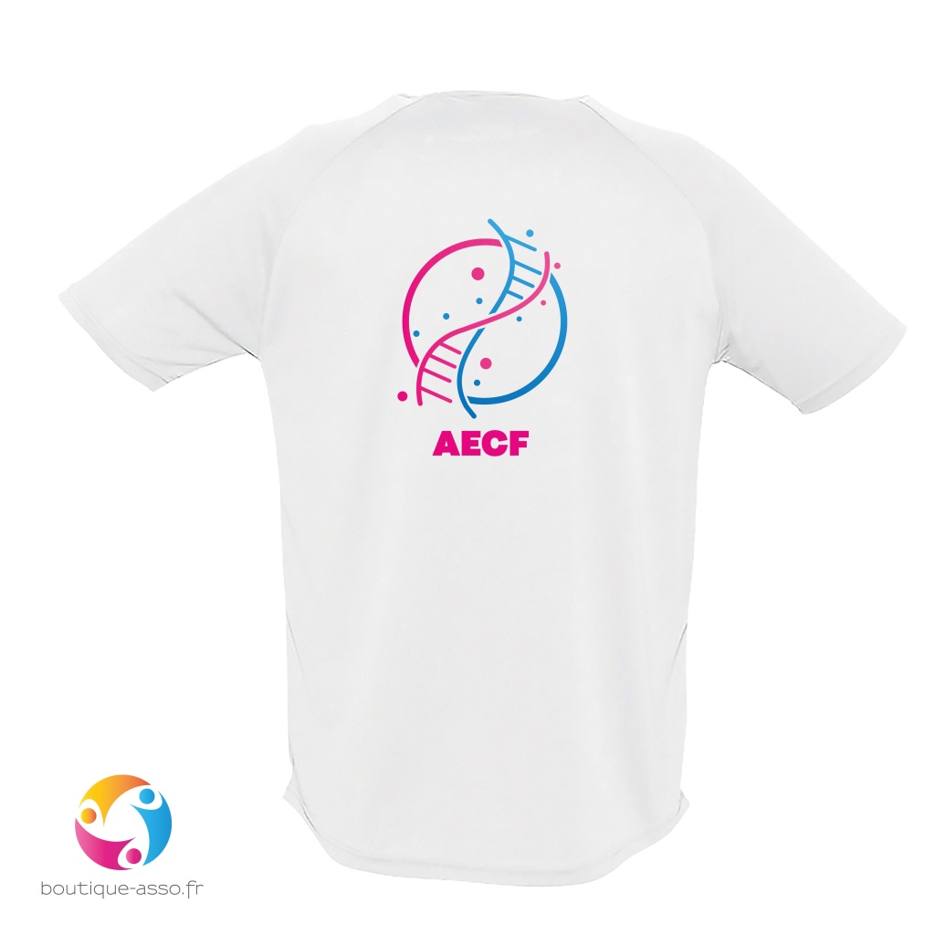 tee-shirt sport homme - Association Enfants CASK France 