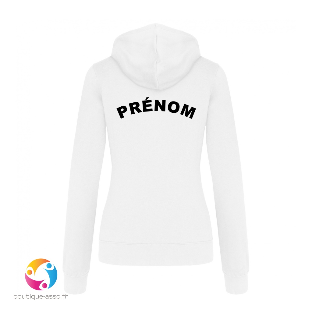 SWEAT CAPUCHE FEMME - Association Enfants CASK France 
