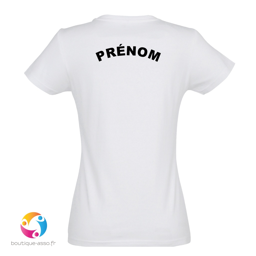 tee-shirt femme coton - Association Enfants CASK France 
