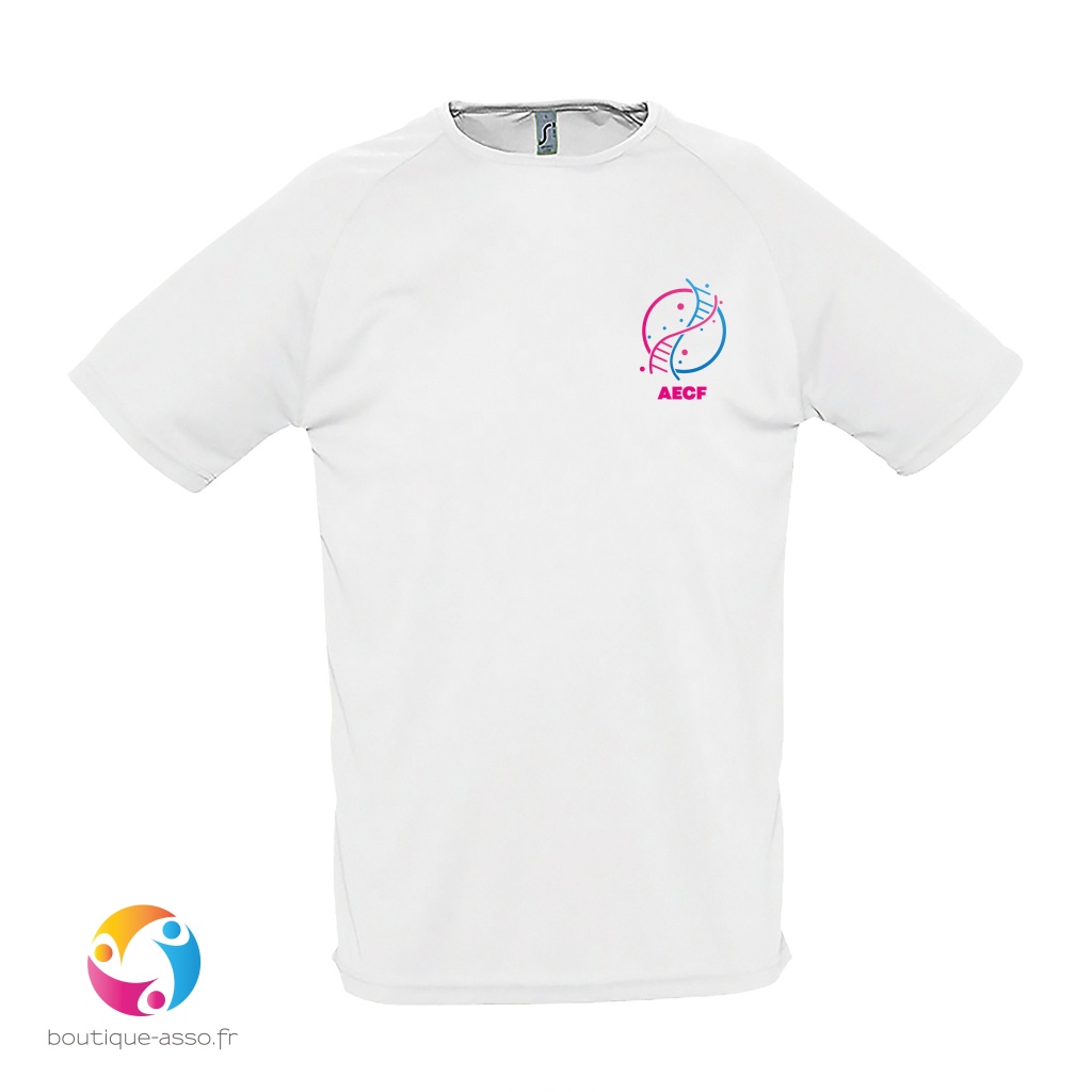 tee-shirt sport enfant - Association Enfants CASK France 