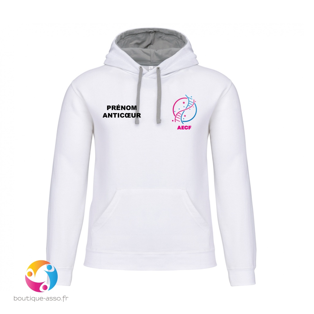 Sweat-shirt capuche Enfant - Association Enfants CASK France 