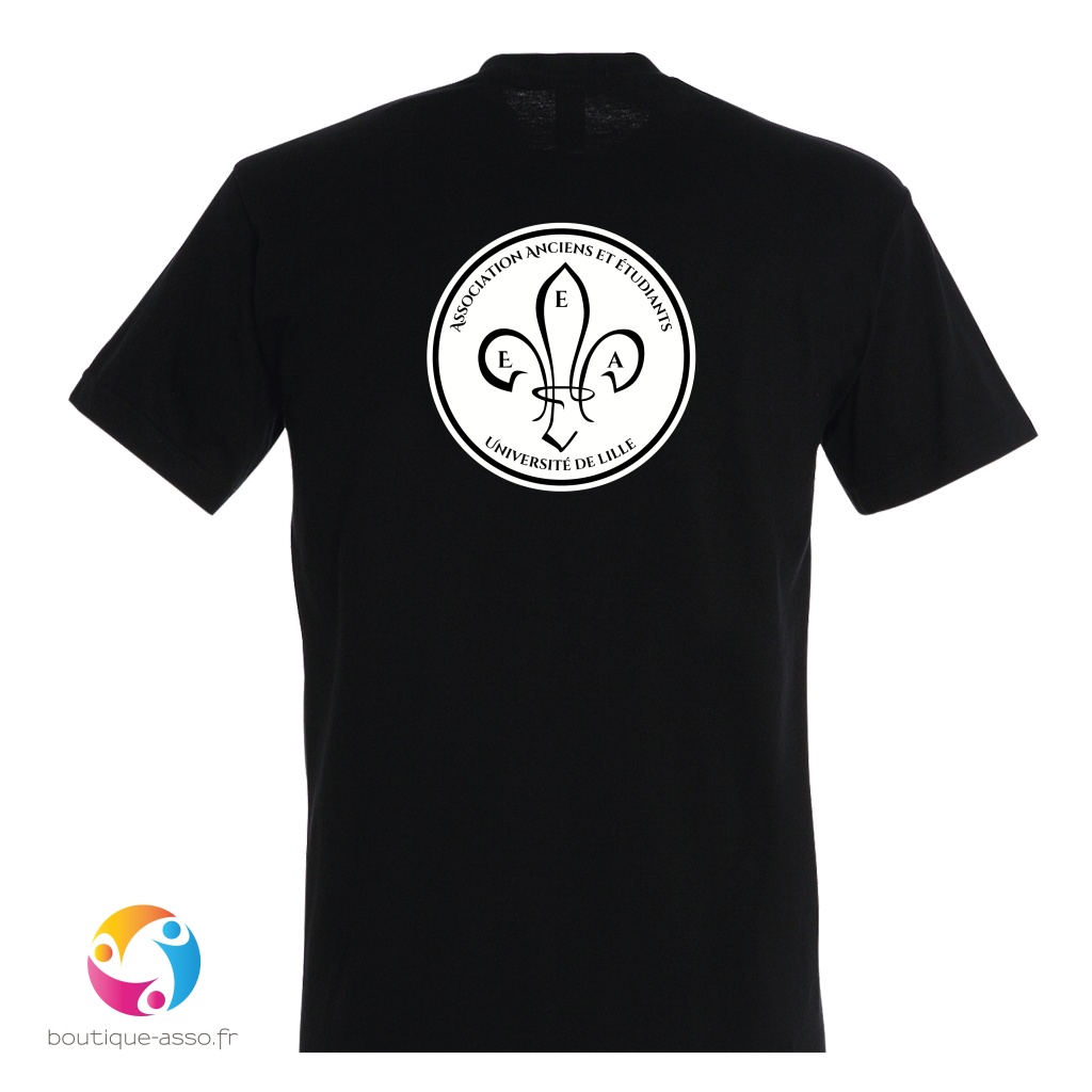 tee-shirt homme coton - Association des anciens et étudiants d'EEA - Université de Lille