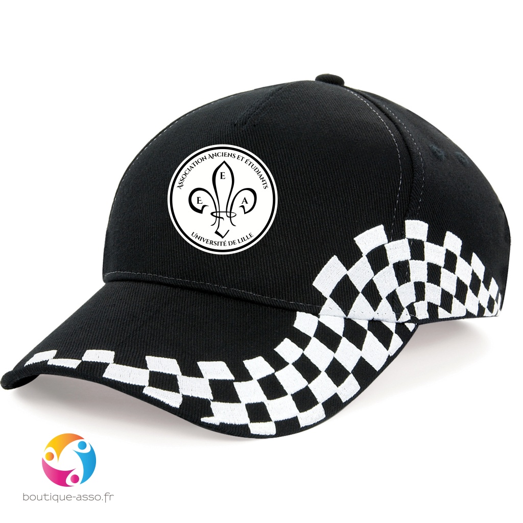 casquette racing adulte - Association des anciens et étudiants d'EEA - Université de Lille