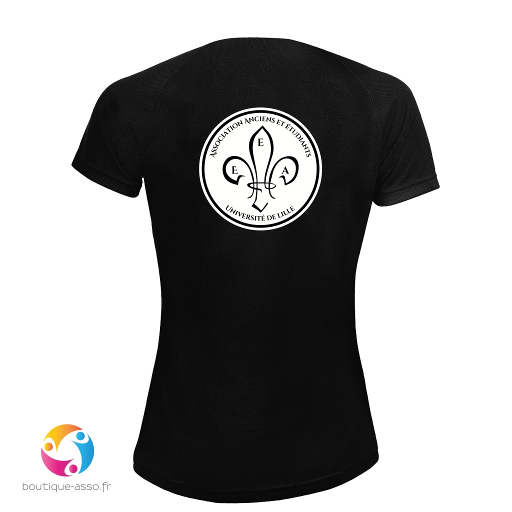 TEE-SHIRT SPORT FEMME - Association des anciens et étudiants d'EEA - Université de Lille