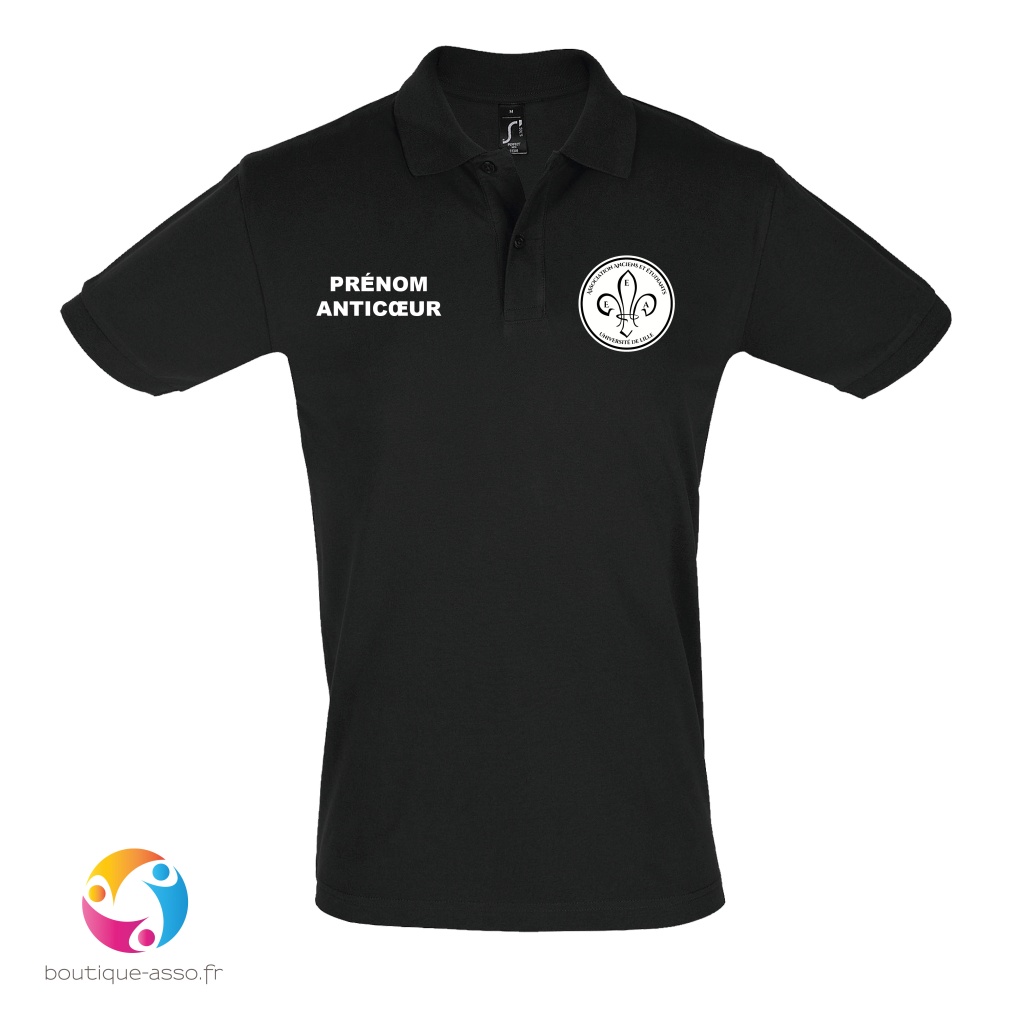 POLO HOMME - Association des anciens et étudiants d'EEA - Université de Lille