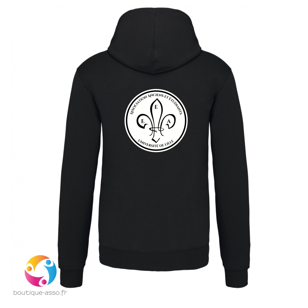 SWEAT CAPUCHE HOMME - Association des anciens et étudiants d'EEA - Université de Lille
