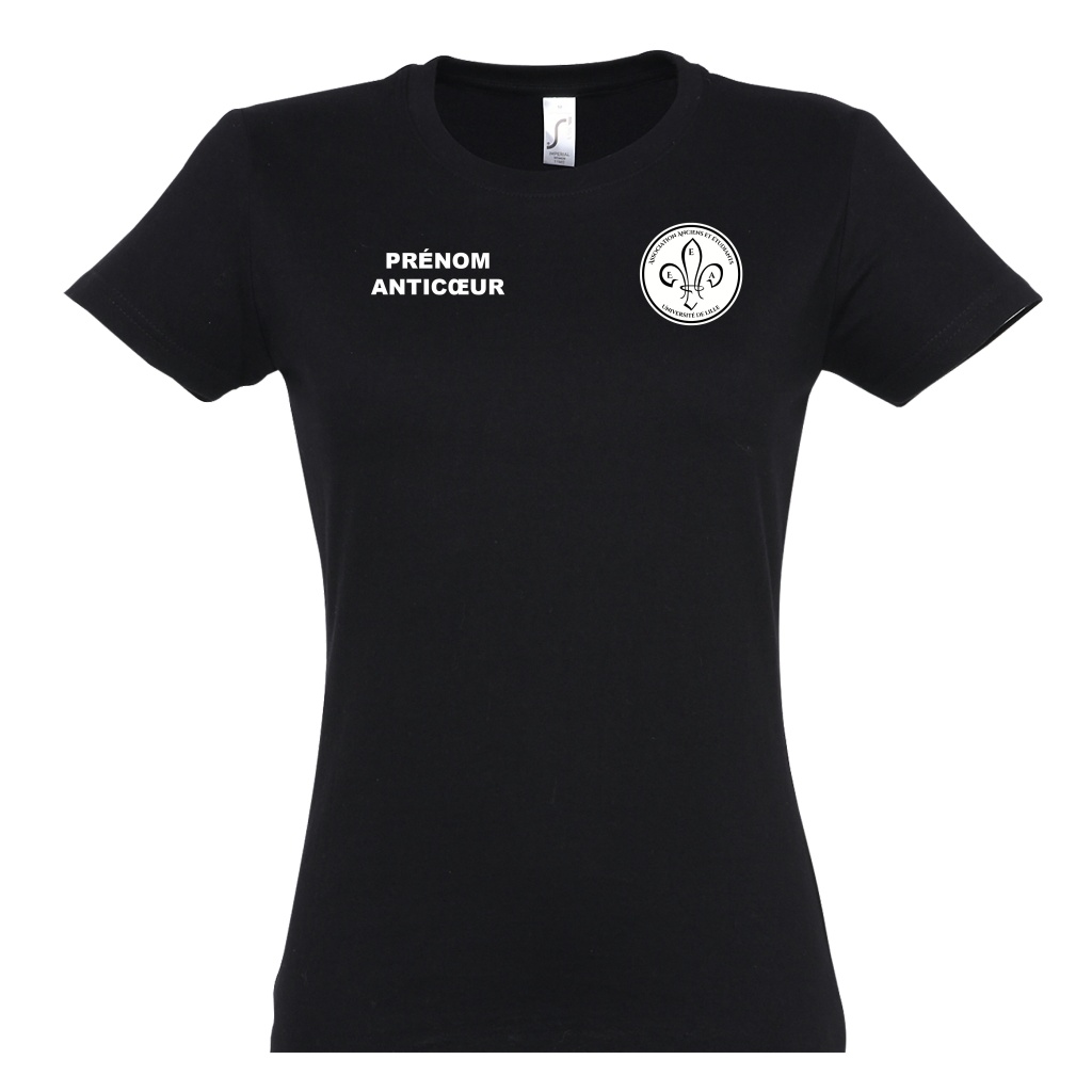 tee-shirt femme coton - Association des anciens et étudiants d'EEA - Université de Lille