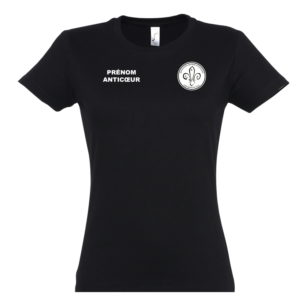 TEE-SHIRT FEMME - Association des anciens et étudiants d'EEA - Université de Lille