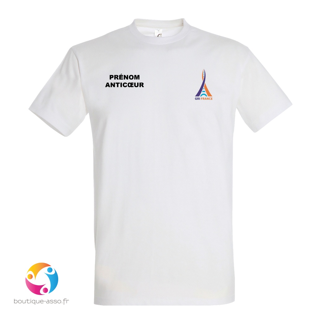 TEE-SHIRT HOMME - GRI FRANCE
