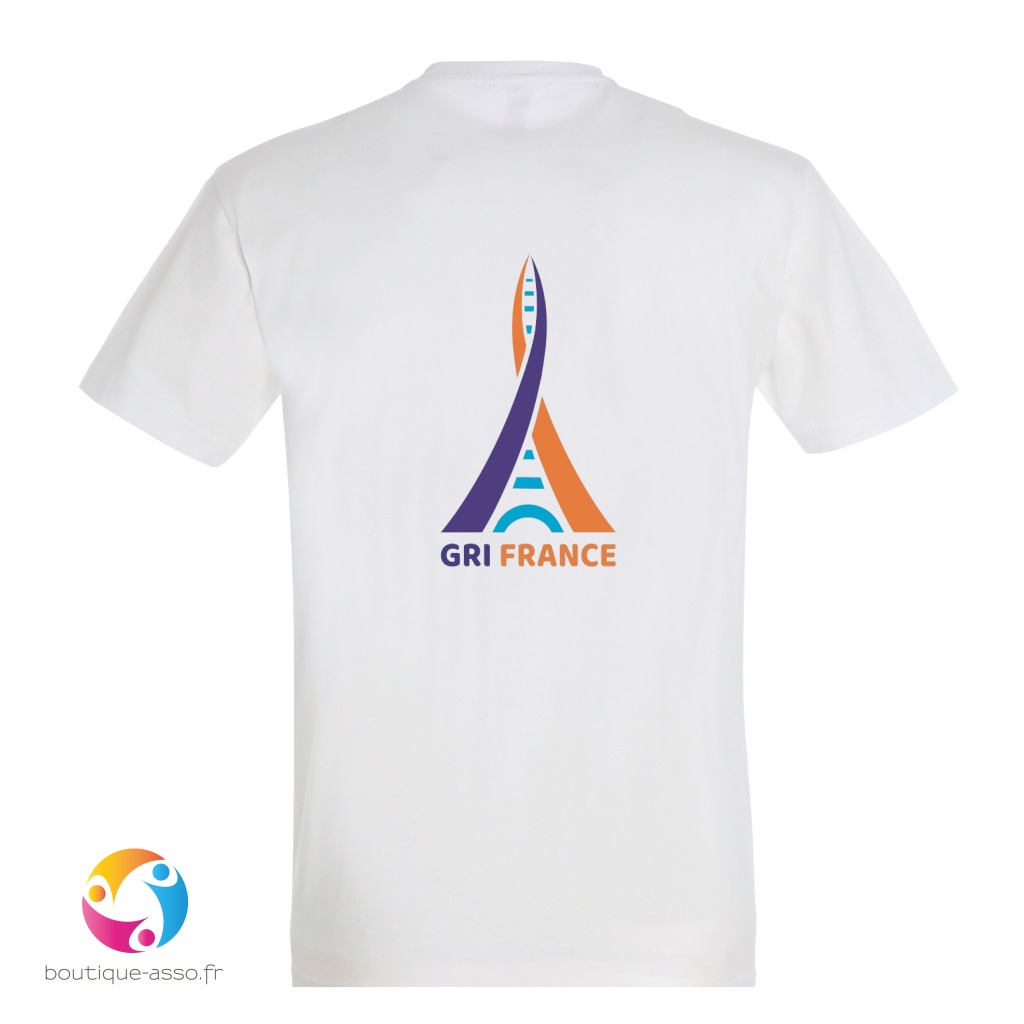 TEE-SHIRT HOMME - GRI FRANCE