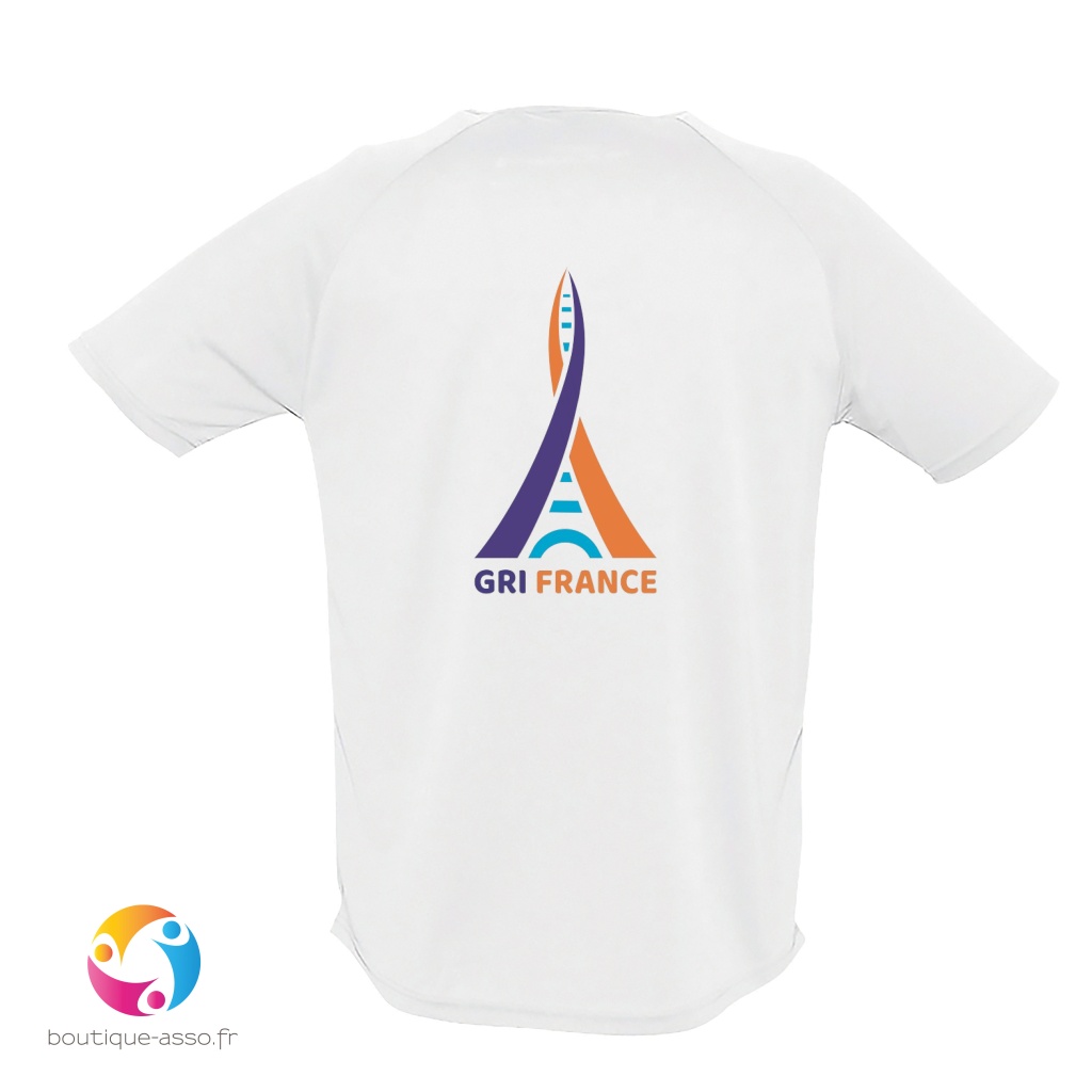 tee-shirt sport homme - GRI FRANCE