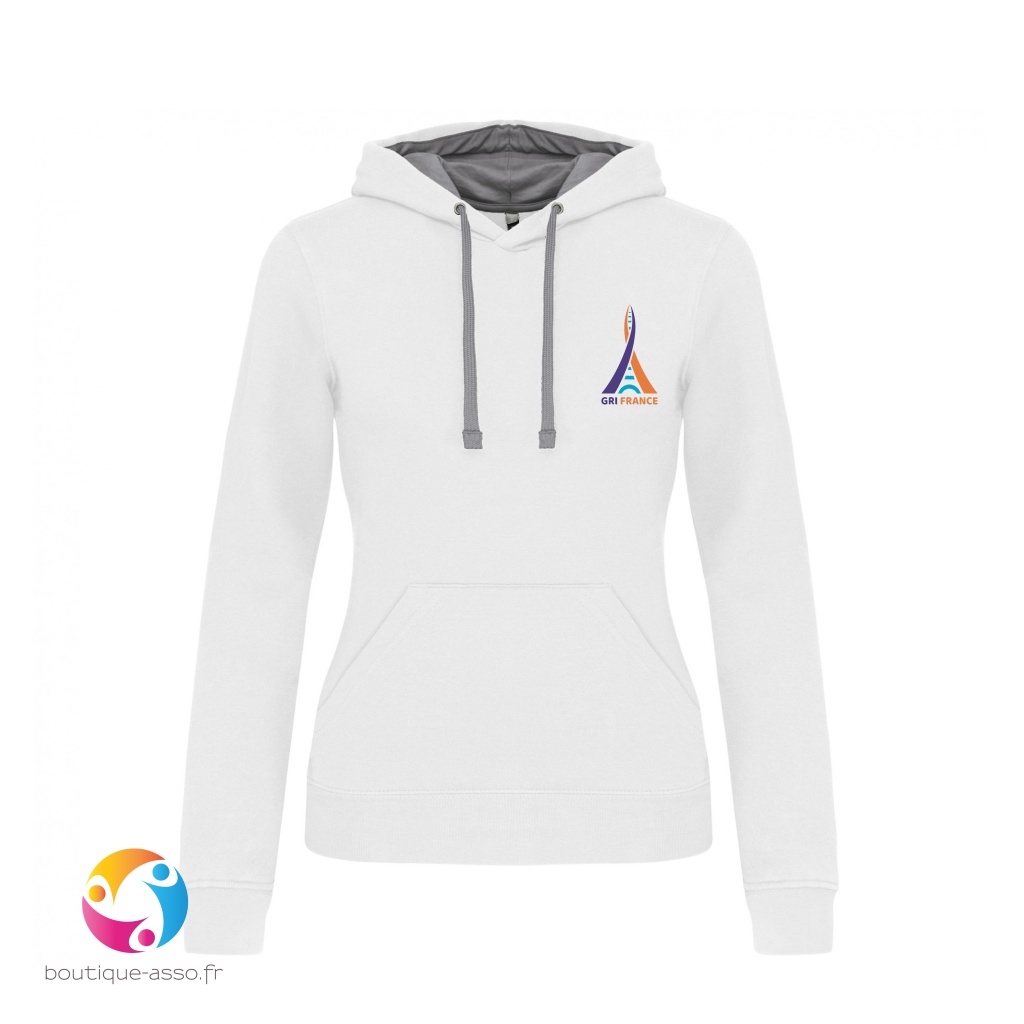 sweat capuche femme