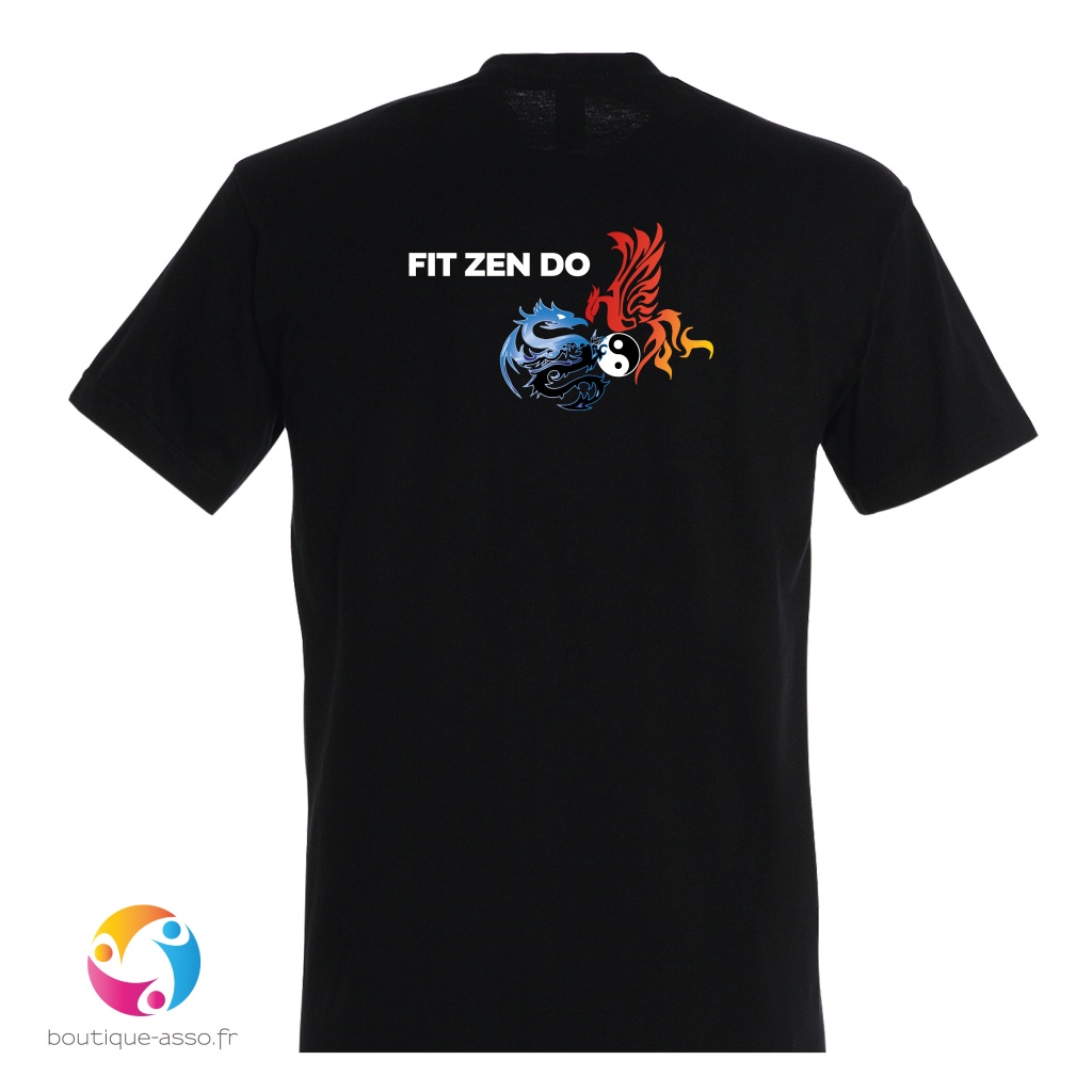 tee-shirt homme coton - Fit Zen Do