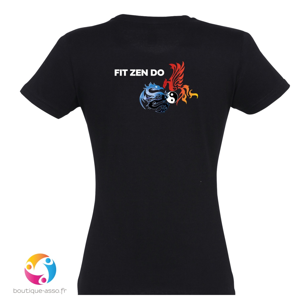 TEE-SHIRT FEMME - Fit Zen Do