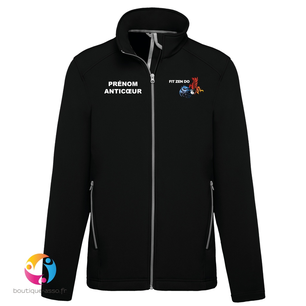 VESTE SOFTSHELL HOMME - Fit Zen Do